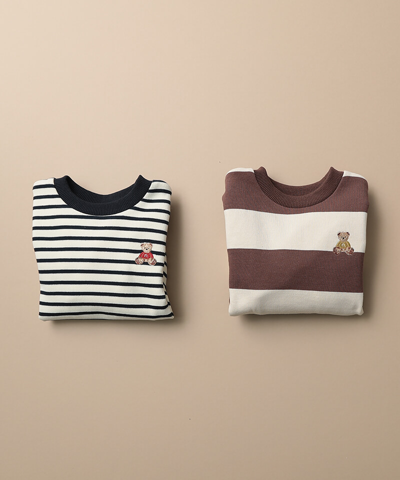 n.o.u.s ワンポイントトレーナー