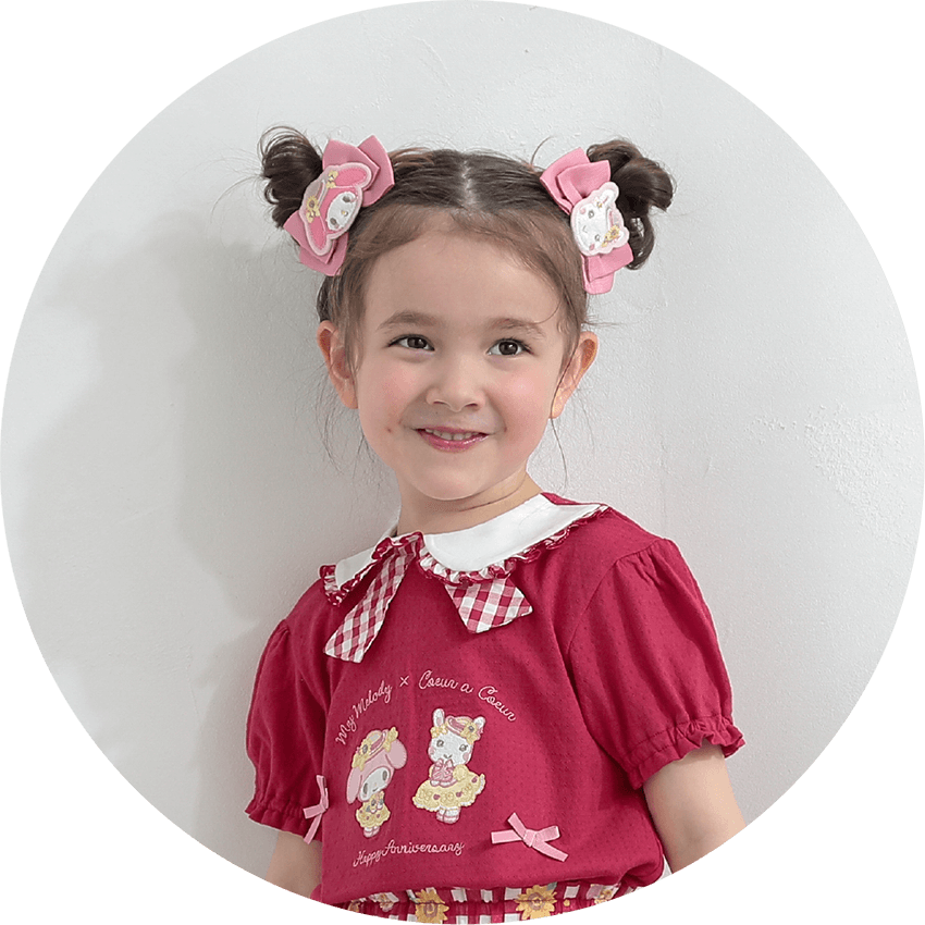 マイメロディリボンヘアゴム