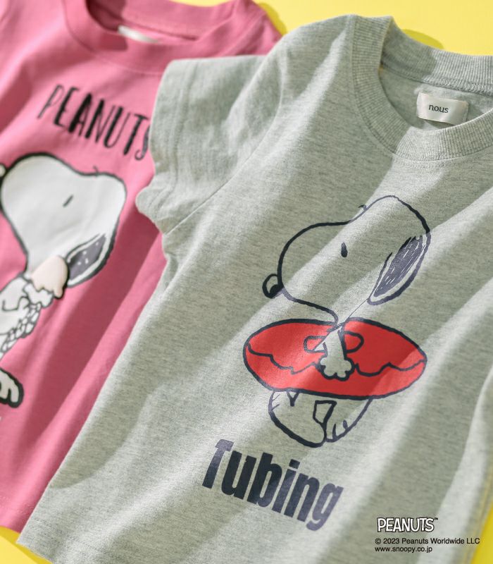 n.o.u.s PEANUTS Tシャツ | キムラタンオンラインストア