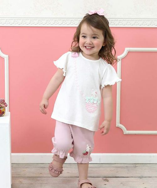 クーラクール　パフェTシャツ　ハーフパンツセット　100 coeur a coeur ハーフパンツ | キムラタンオンラインストア