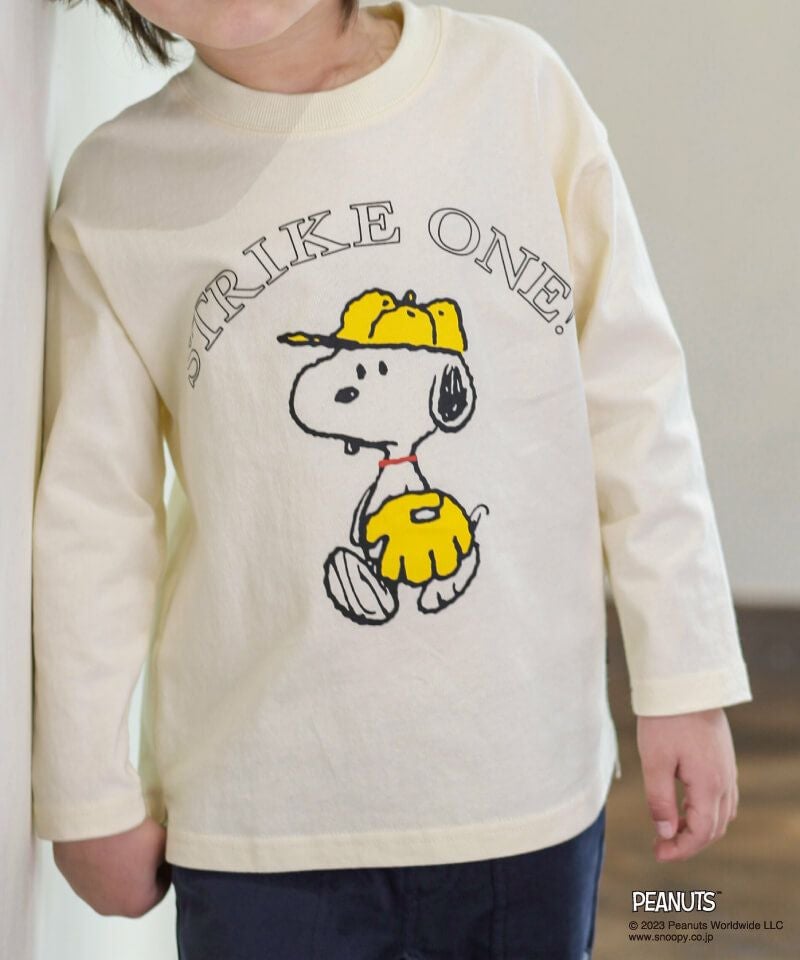 n.o.u.s PEANUTS長袖Tシャツ | キムラタンオンラインストア