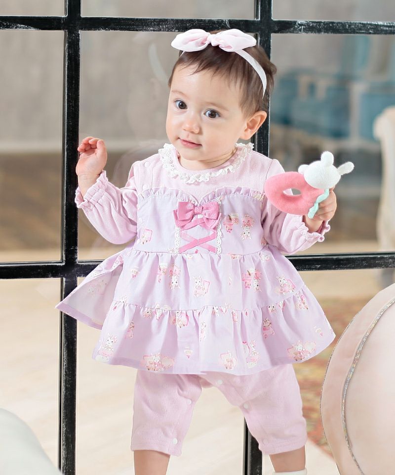 coeur a coeur チュニック風カバーオール | キムラタンオンラインストア