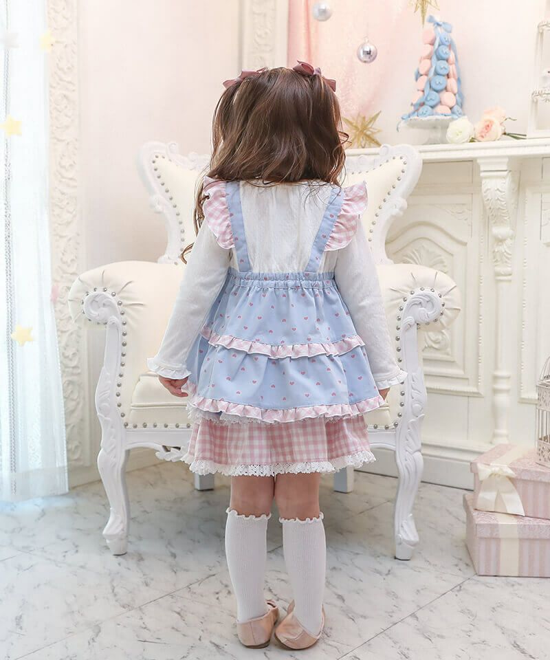 coeur a coeur インナーパンツ付きフリルスカート | キムラタン