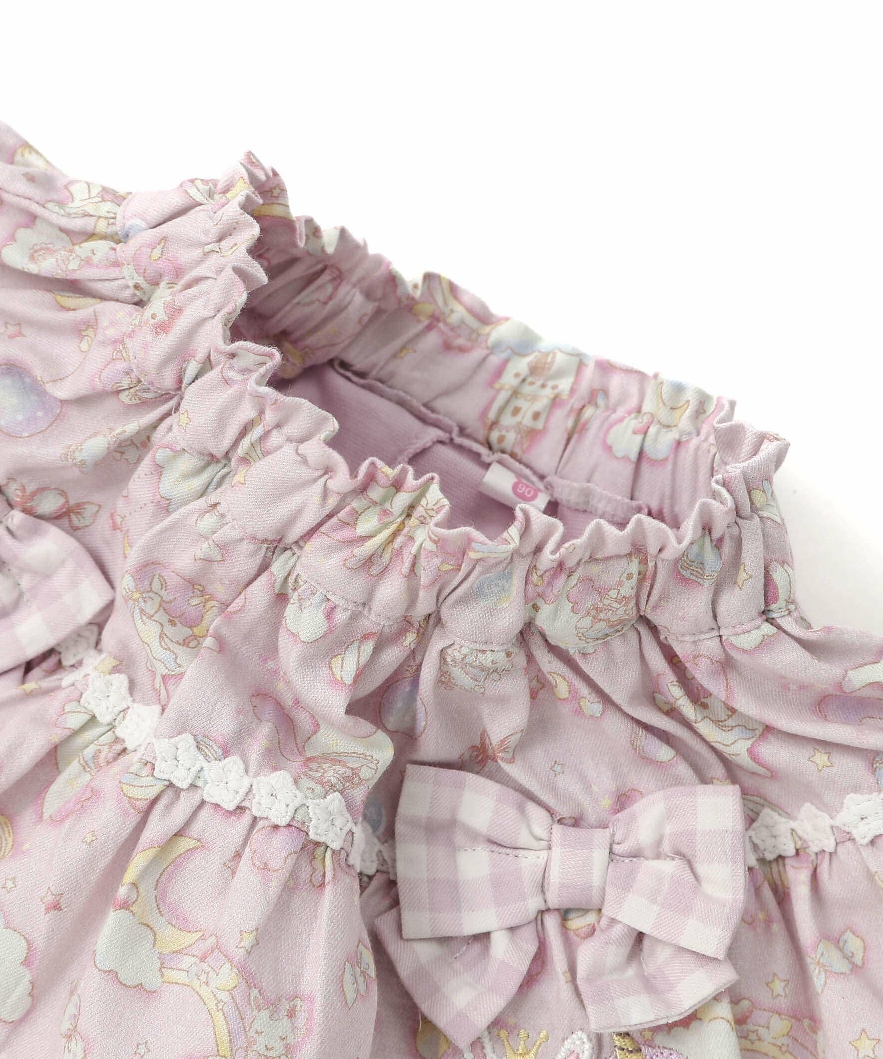 coeur a coeur インナーパンツ付きフリルスカート | キムラタン