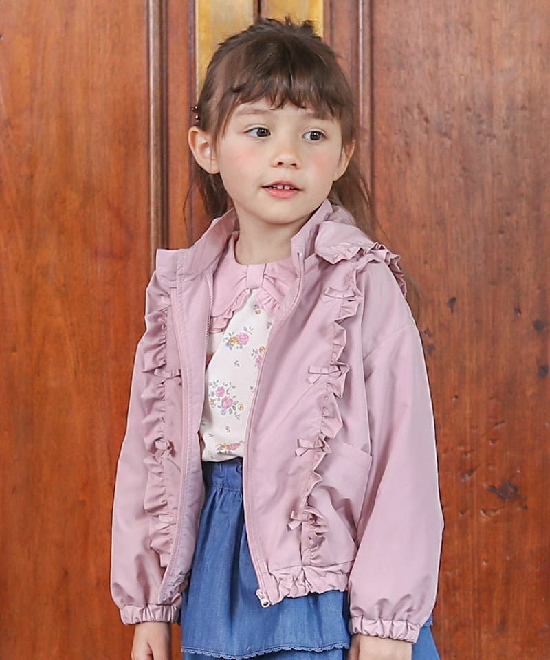 crinkle crinkle crinkle♡ウィンドブレーカー griguri】pocketable wind breaker｜RED