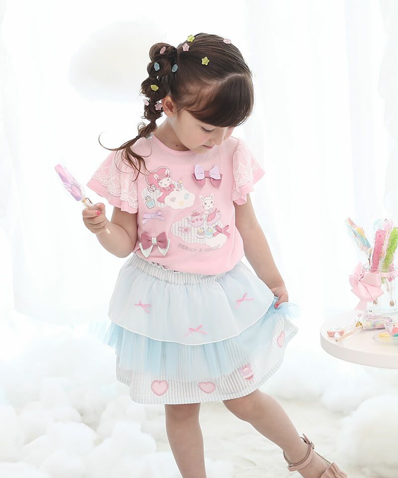 coeur a coeur リボン付きカーディガン | キムラタンオンラインストア