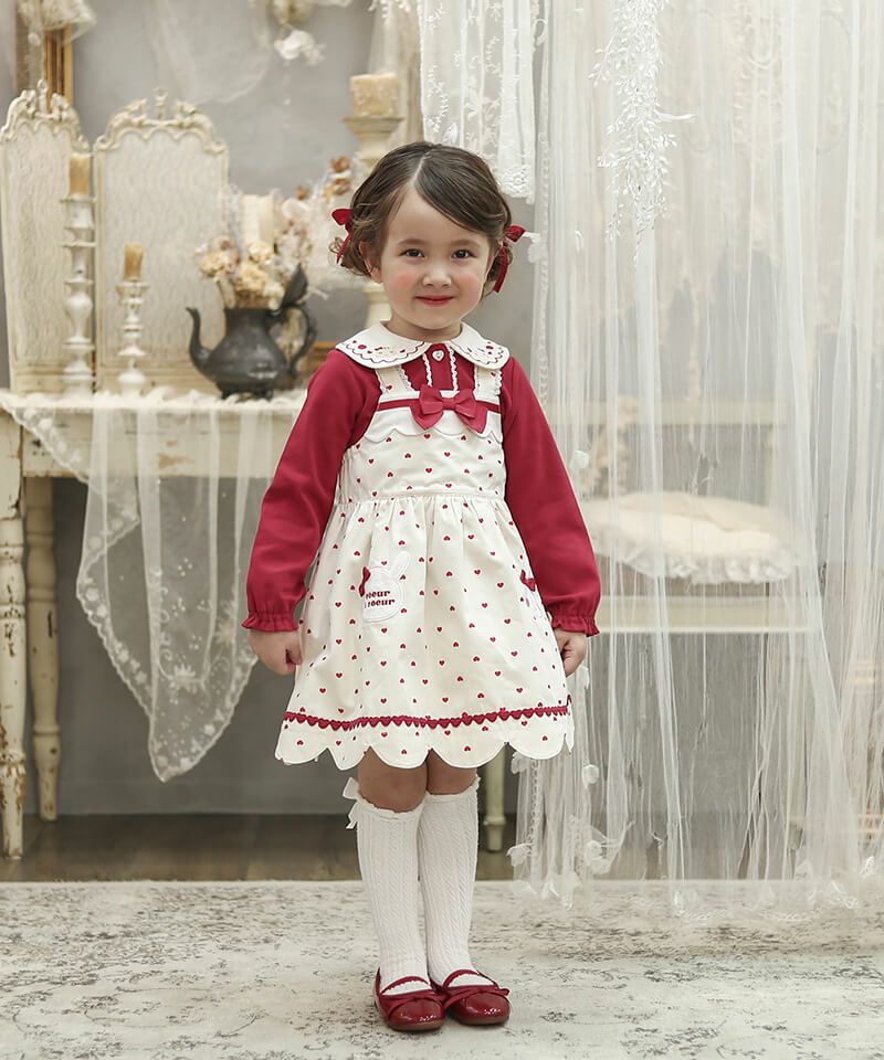 coeur a coeur リボン付きカーディガン | キムラタンオンラインストア