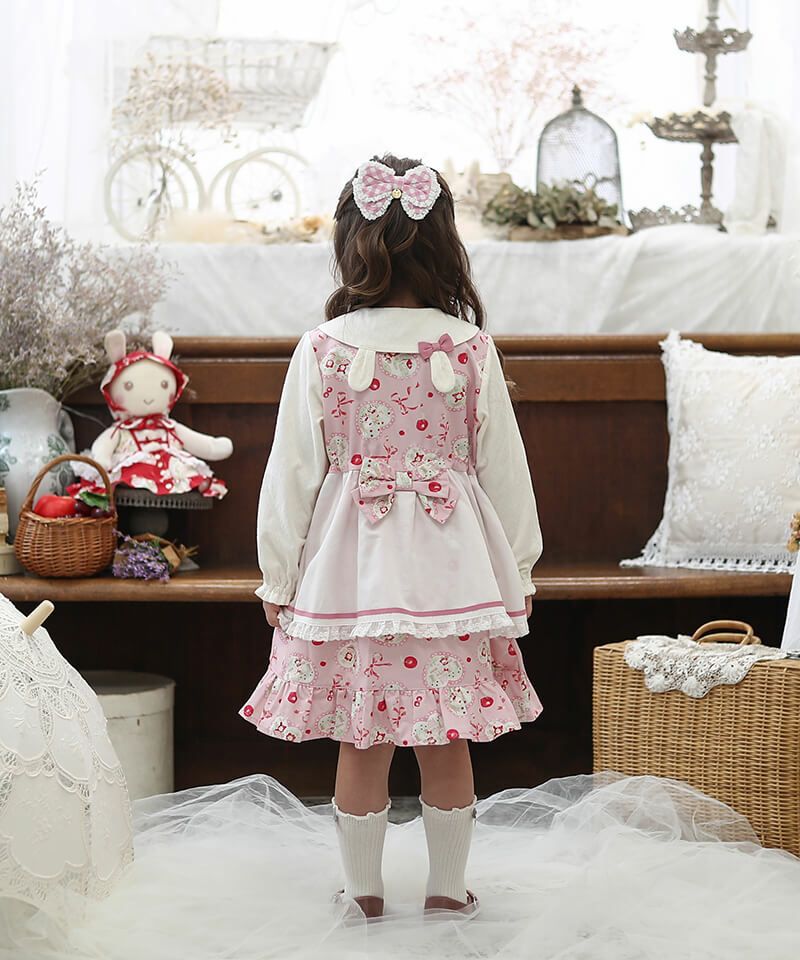 coeur a coeur 赤ずきんプリントワンピース | キムラタンオンラインストア