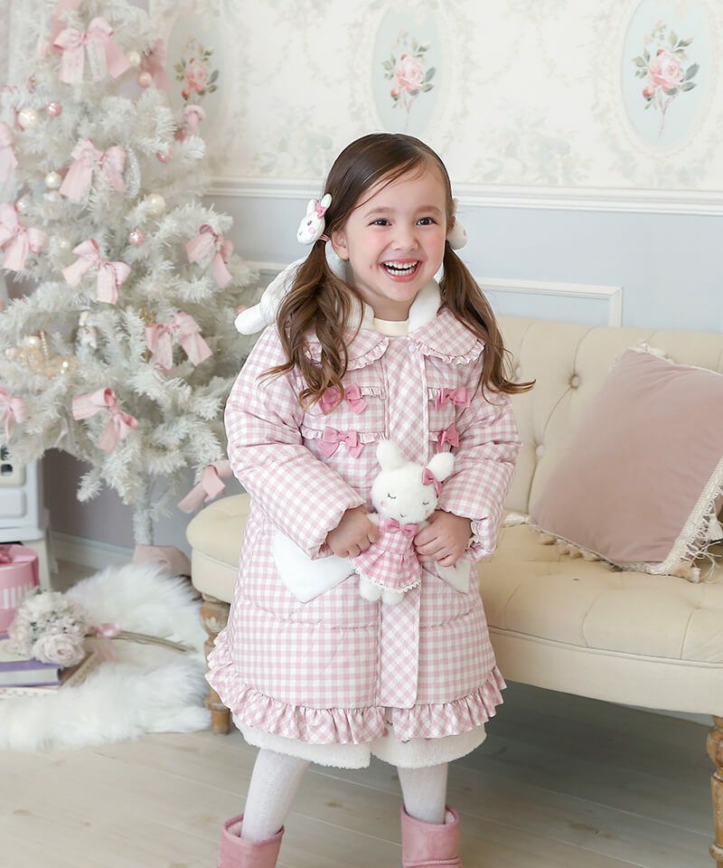 coeur a coeur うさみみ中綿ロングコート | キムラタンオンラインストア