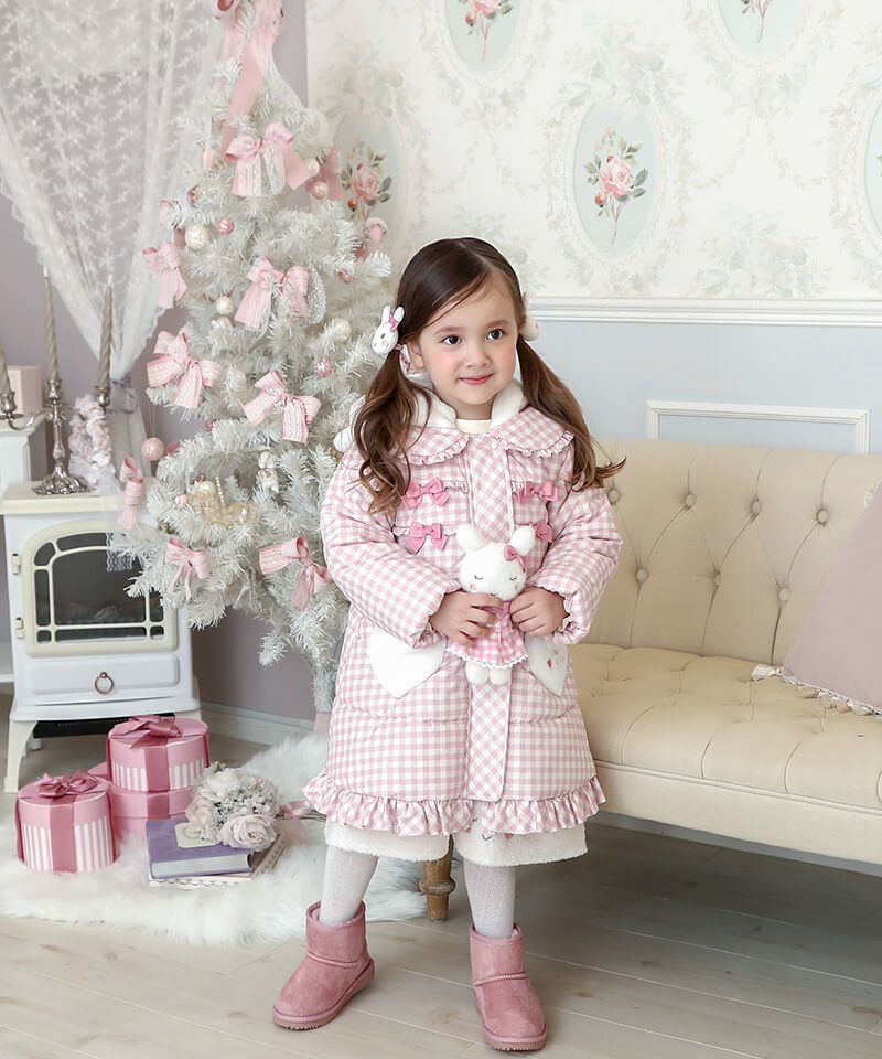 coeur a coeur うさみみ中綿ロングコート | キムラタンオンラインストア