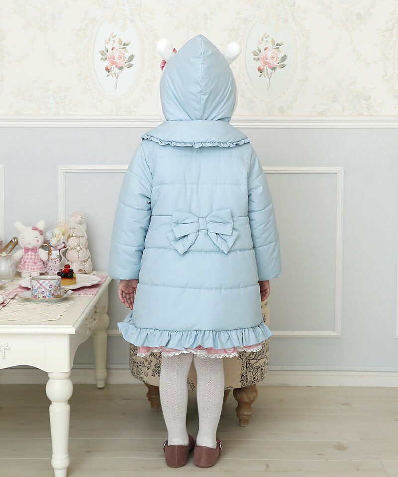 coeur a coeur うさみみ中綿ロングコート | キムラタンオンラインストア