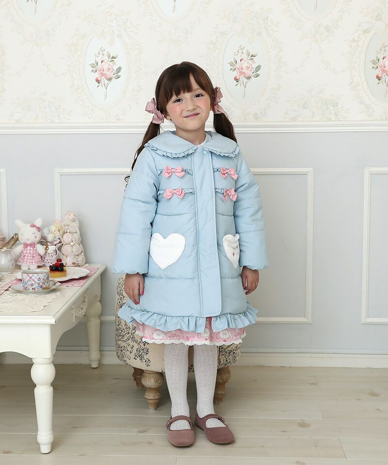 coeur a coeur うさみみ中綿ロングコート | キムラタンオンラインストア