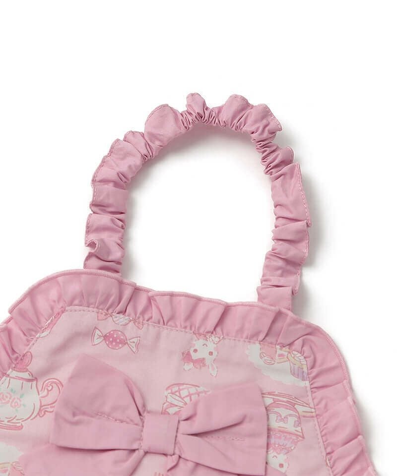 coeur a coeur ティータイムプリントフリルエプロン | キムラタン