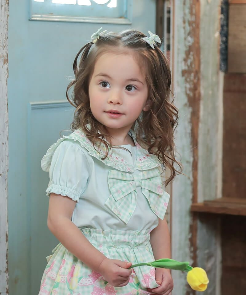 coeur a coeur チューリップギンガムチェックうさみみセーラープル