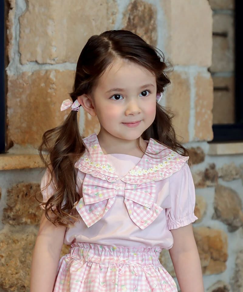 coeur a coeur チューリップギンガムチェックうさみみセーラープル