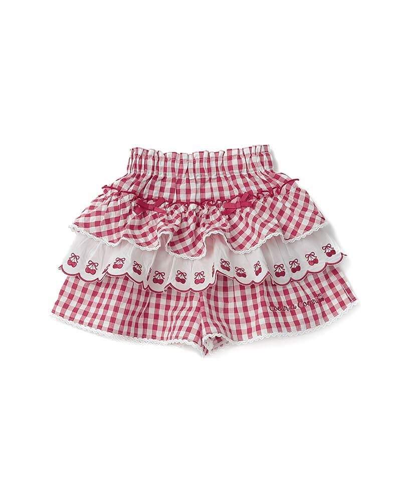 coeur a coeur チェリーレースフリルキュロット | キムラタン