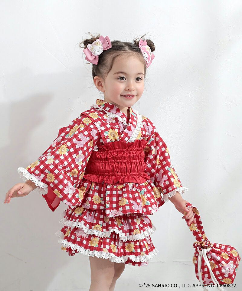 coeur a coeur マイメロディ 浴衣ドレス4点セット | キムラタン