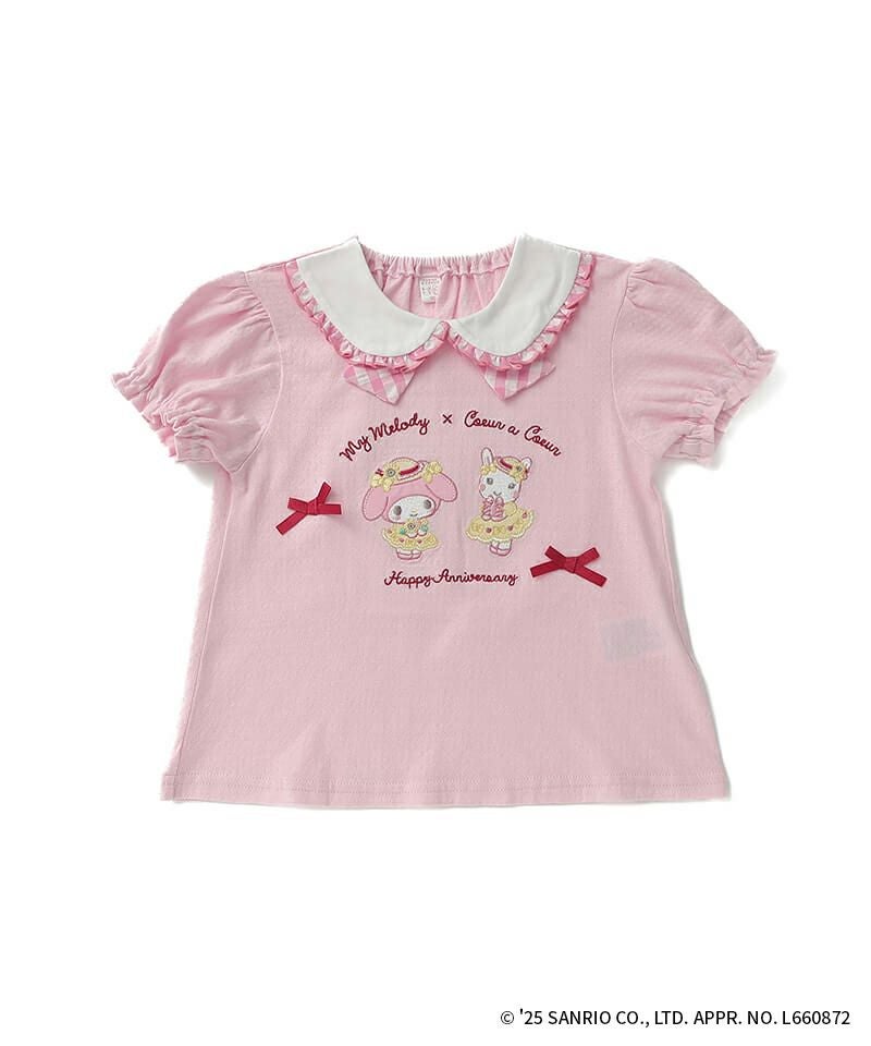 coeur a coeur マイメロディ 半袖Tシャツ | キムラタンオンラインストア