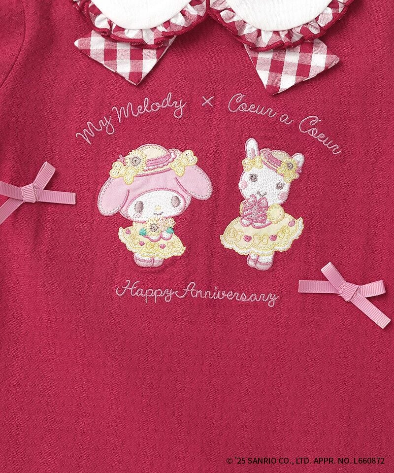 【クーラクール】マイメロコラボෆ‪長袖Tシャツෆ‪ロングパンツ100cm coeur a coeur マイメロディ 半袖Tシャツ | キムラタンオンラインストア