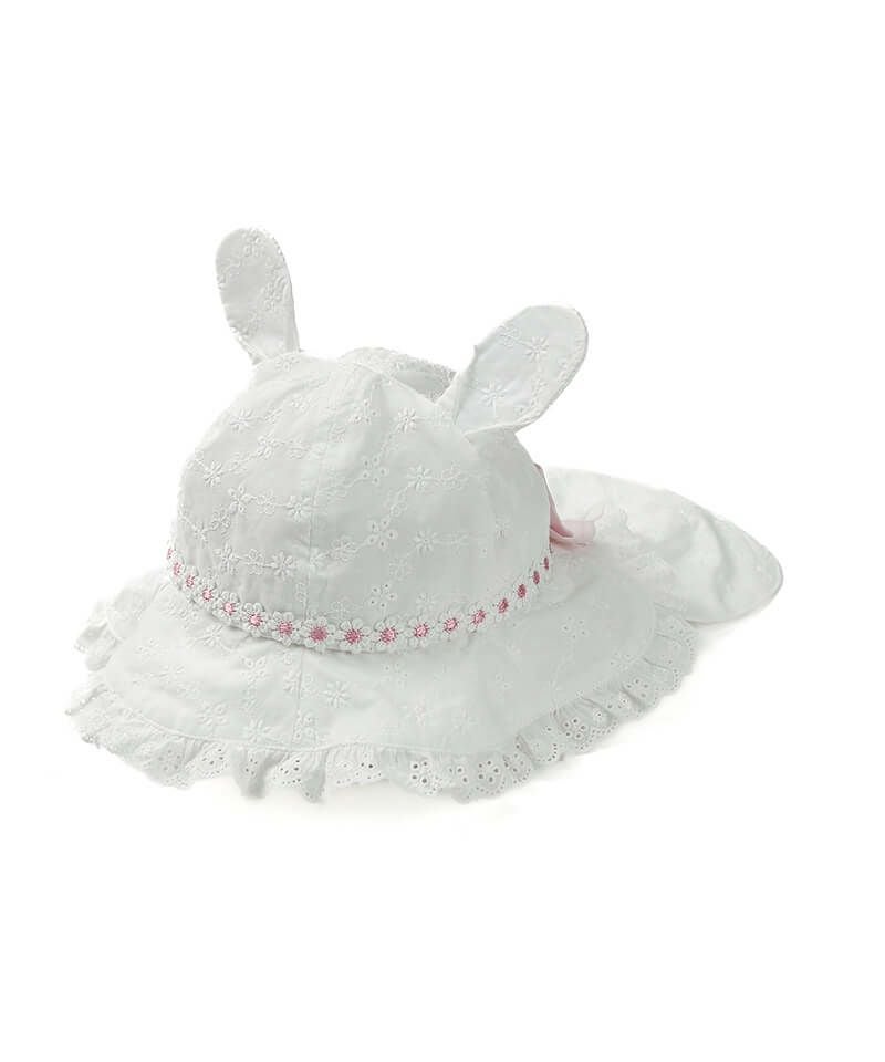 coeur a coeur日よけ付き うさみみ帽子 | キムラタンオンラインストア