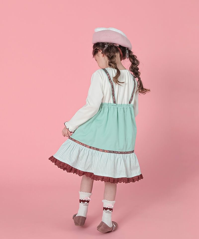 coeur a coeur チョコレートデザインドッキングワンピース