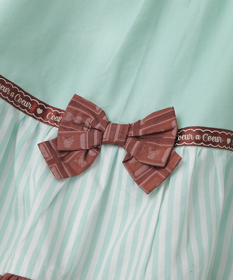 coeur a coeur チョコレートデザインドッキングワンピース