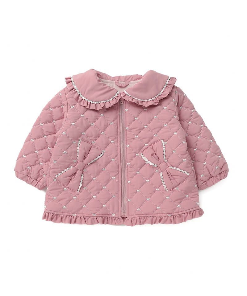 coeur a coeur ハート刺繍キルトジャケット | キムラタンオンラインストア