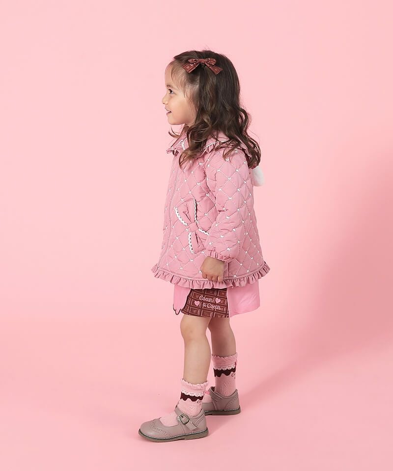 coeur a coeur ハート刺繍キルトジャケット | キムラタンオンラインストア