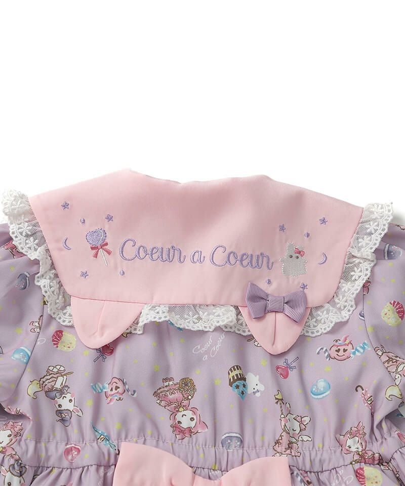 coeur a coeur ハロウィンプリントワンピース | キムラタンオンライン