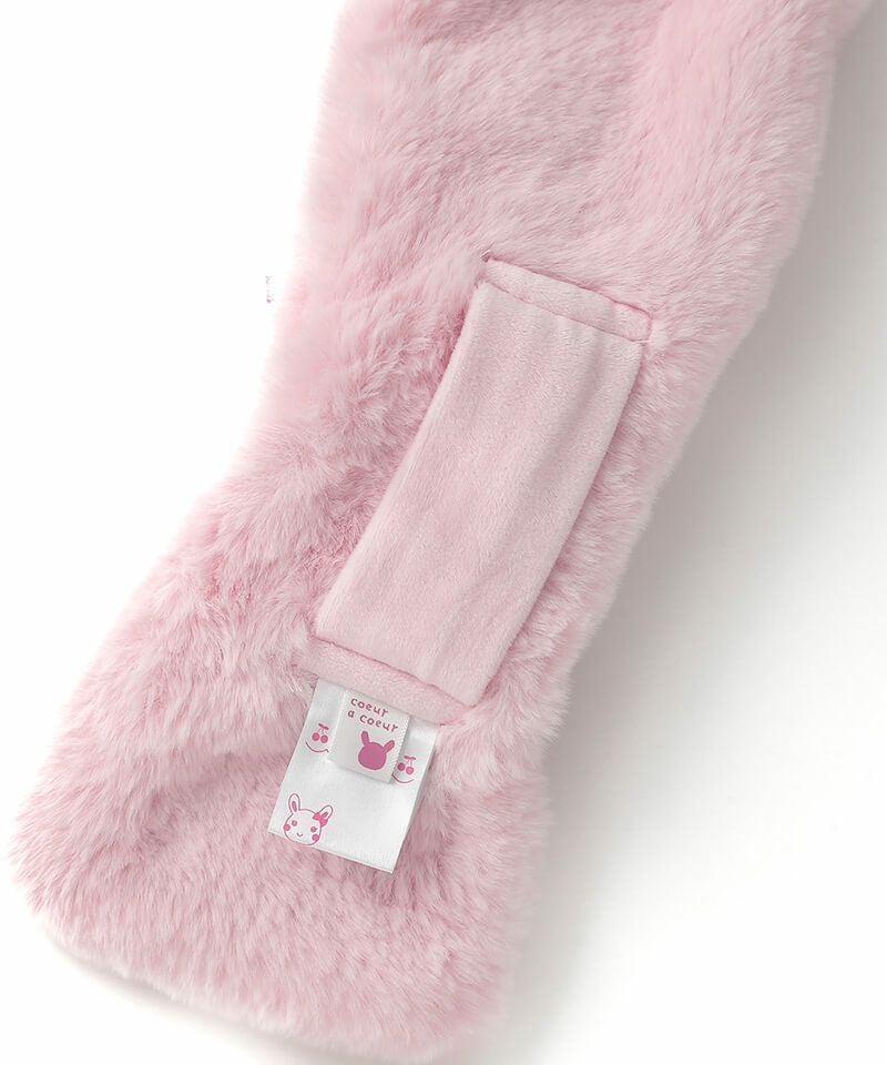 coeur a coeur うさぎちゃんぬいぐるみマフラー | キムラタン