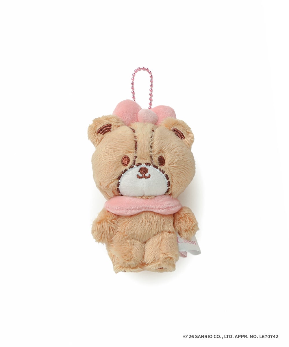 HELLO KITTY×coeur a coeur】ぬいぐるみキーホルダー付きドレス